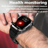 G45 2.01 inch Screen Silicone Strap 10m Waterproof Smart Watch, Support Flashlight / Bluetooth Call / HRV(Black)
