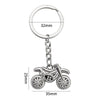Simulation Cool Motorcycle Keychain Metal Decoration Pendant, Style: X-034