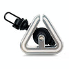N+1 Mountain Bike Bell Universal Triangle Copper Bell, Color: Clip Ring Silver