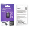 Borofone BV18 8 Pin Male to USB Female USB2.0 OTG Adapter(Black)