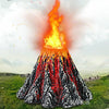 Aquarium Volcano Ornament, Large Resin Rockery, Air Pump Compatible, 15cm