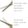 Stainless Steel Eiffel Tower Scissors Handmade Thread Tea Bag Scissors(Green Bronze)