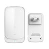 Wireless Doorbell, Waterproof IP44, 280m Range, EU Plug, White