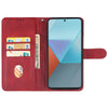 For Xiaomi Redmi Note 13 Pro 4G/Poco M6 Pro 4G Leather Phone Case(Red)