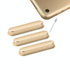 iPad Air 2/6 Side Button Keys (Gold, 3-Pack)