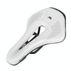 WEST BIKING Cycling Seat Hollow Breathable Comfortable Saddle Riding Equipment(White)