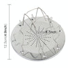 Outdoor Camping Tools 4 Slice Stainless Steel Camping Foldable Toaster Rack Toaster Tray Bread Toast Rack