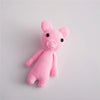 Baby Photo Ornaments Knitted Wool Small Animal Making Photography Costumes(Pig)