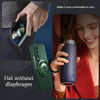 For Samsung Galaxy Z Fold4 360 Rotation Ring Holder MagSafe Shockproof PC Phone Case(Dark green)