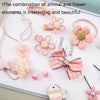 Little Girl Hair Accessories Set Gift Box Children Hairpin Combination Girl Jewelry Headdress Birthday Gift, Style:Bee Models