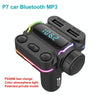 P7 PD20W QC3.0 Dual Fast Charging Car MP3 Player FM Transmitter(Color Box)