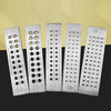 2 Rows 24 Holes 2.70-5.00mm Round Drawing Board Gold And Silver Drawing Board Semi-Circular Drawing Board Jewelry Tools