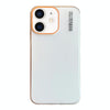 For iPhone 12 mini Soft Sandy Skin Feel Translucent PC Phone Case(Transparent White)