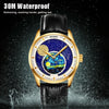 SKMEI 2115 Multifunctional Men Outdoor 30M Waterproof Moon Phase Quartz Watch(Silver)