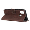 For Alcatel 3X 2020 Magnetic Crocodile Texture Horizontal Flip Leather Case with Holder & Card Slots & Wallet(Brown)