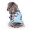Dog Beach Shirt, Blue, XL (7-7.5kg) - Summer Pet Clothes