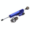 Motorcycle Handlebar Universal Shock Absorber Direction Damper Steering Stabilizer Damper Accessories(Blue)