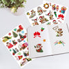 1 Set Christmas Cartoon Illustration Kids Toy Stickers, Size: 148x210mm(P-2)