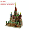 4 PCS 3D Puzzle Toy DIY Intellectual Development Jigsaw Puzzle(1890-J)