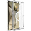 For Samsung Galaxy S25 Ultra 5G IMAK Space Shield PC + TPU Airbag Shockproof MagSafe Phone Case(Transparent)
