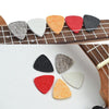 10 PCS Ukulele Guitar Wool Felt Picks(Yellow)