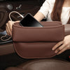 Multifunctional Car Seat Crevice Storage Box, Pattern: No Logo(Claret)