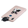 For Huawei Y7 2019 3D Cartoon Pattern Shockproof TPU Protective Case(Cute Dog)