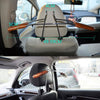 Automobile Stainless Steel Retractable Drying Rack Suit Hanger, Colour: Peach Wood Grain