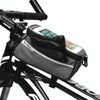 B-Soul YA249 Mountain Bike Front Beam Bag Bicycle Bag Riding Equipment Saddle Bag Upper Pipe Package(Blue)
