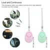 120dB Personal Safety Alarm with LED Light - White