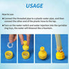 Round Water Pad Children Water Fun Toy Outdoor Lawn Mat, Diameter: 170cm(Dolphins)