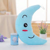 Creative Toy Luminous Pillow Soft Stuffed Plush Toys Gift For Kids Children Girls(Blue Moon)