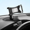 Car Dashboard Mobile Phone Holder Bracket with Number Plate (Grey)