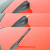 5 PCS Aluminum Alloy Carbon Brazing Antenna Car Decoration Beautiful Antenna Car Roof Antenna Modification(Red)