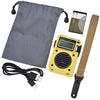 HanRongda HRD-701 Portable Full Band Radio Subwoofer Bluetooth TF Card Digital Display Radio(Yellow)