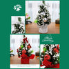 20cm Mini Christmas Decoration Tree Christmas Day Shopping Mall Decorative Props(Silver)