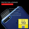 For Huawei Y6 9D Transparent Rear Camera Lens Protector Tempered Glass Film