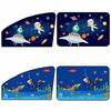 Automobile Sunshade Car Windows Sun Protection And Heat Insulation Magnetic Telescopic Side Curtains(Underwater Adventure Co-driver)