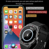 1.3 inch Leather Band IP68 Waterproof Smart Watch Support Bluetooth Call(Brown)