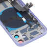 iPhone 12 Mini Back Cover Assembly (Purple) - Battery, Buttons, Camera Lens