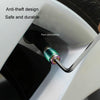Automobile Valve Core Cap Tire Anti-deflation Valve Decoration(Titanium Black)