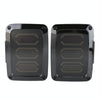 1 Pair 15W DC 12V IP67 4 in 1 Car LED Tail Lights / Driving Lights / Brake Lights/Turn Reverse, European Version