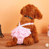 Dog Nappies, Pink Polka Dot, XL (48cm Waist, 40cm Back)