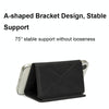 For IPhone 16 / 15 / 14 / 13 Series MagSafe Wallet Three-Fold Card Holder With Stand(Dark Blue)