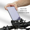 Aluminum Alloy Motorcycle Bicycle Navigation Mobile Phone Holder(Orange)