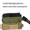 Outdoor Multi-Function Swing Stick Cover Flashlight Bag(Military)