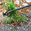 Four-Tooth Dual Purpose Weed Remover Tool Gardening Weed Rake Uprooting Weeding Tool, Length: 50cm Iron Handle