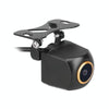Car Universal HD Night Vision Rear View Reversing Three-Control Fisheye Camera, Style: AHD1080P Plug-in Gold Edge Interpolation