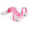 Home Fitness Pedal Tensioner Sit-Up Aid Multifunctional Elastic Rope, Specification Enhanced Crystal (Pink)