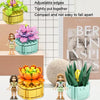 13002 CAYI Succulent Potted Plant Small Particle Puzzle Building Block Toy
